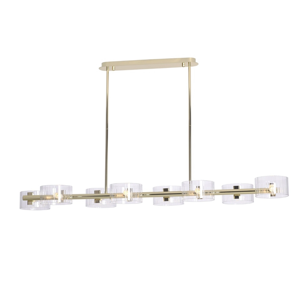 Chandelier 5223/8 Long F-gold