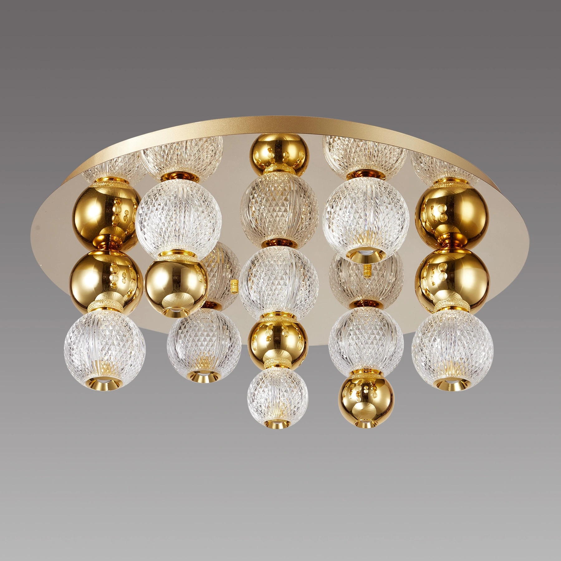 Люстра 6807/7SQ S-gold. Фото 2