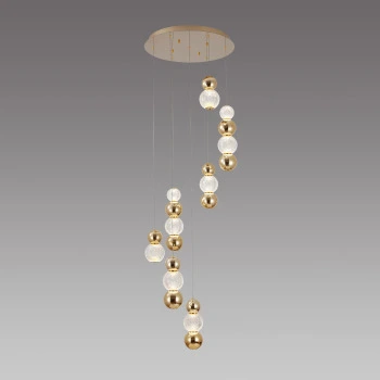 Люстра 6807/7P S-gold