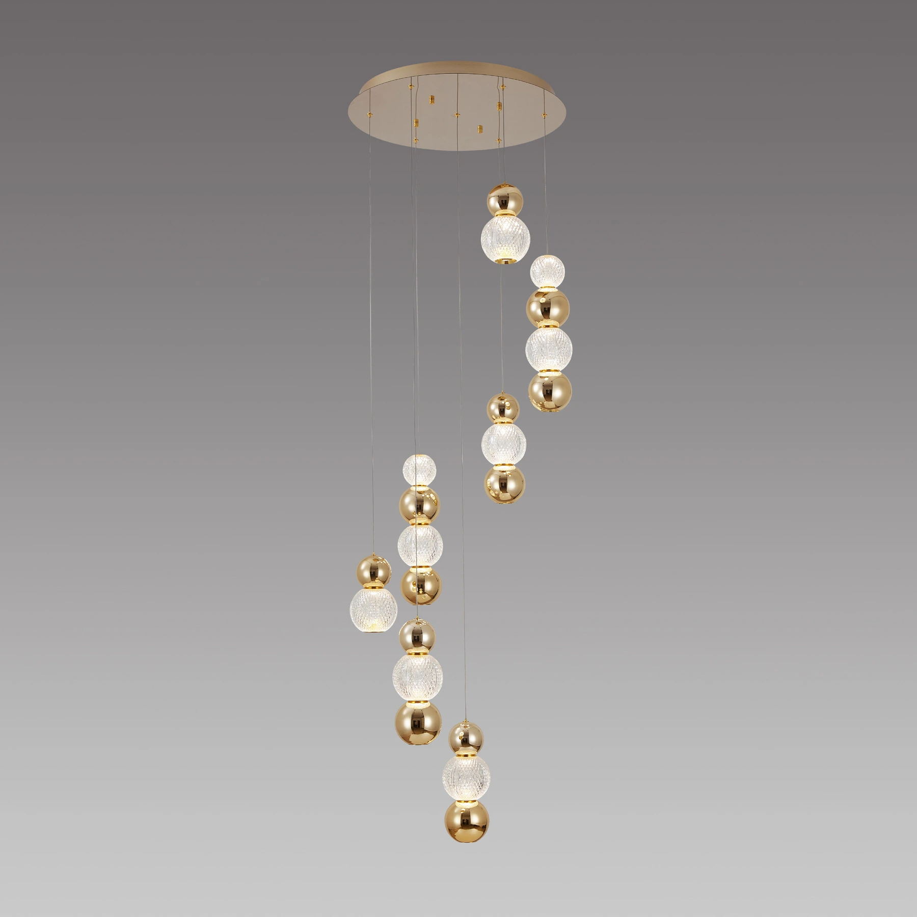 Chandelier 6807/7P S-gold