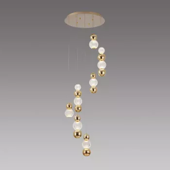 Люстра 6807/7P S-gold