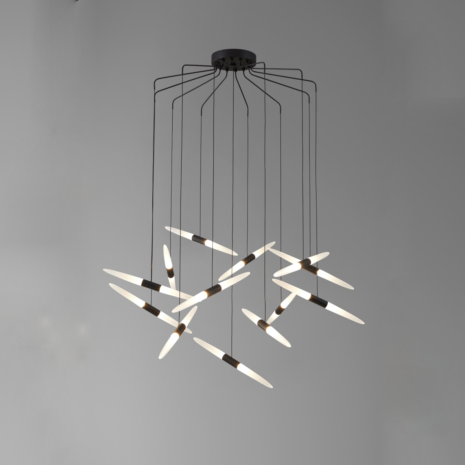 Chandelier 8010-13-Black