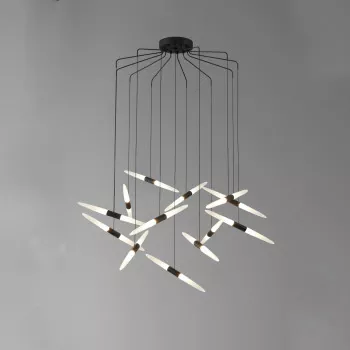 Chandelier 8010-13-Black