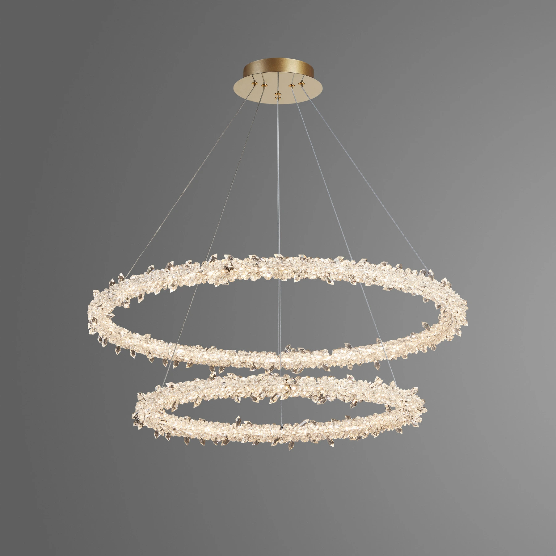 Chandelier 8001/60+80 S-gold (One base)