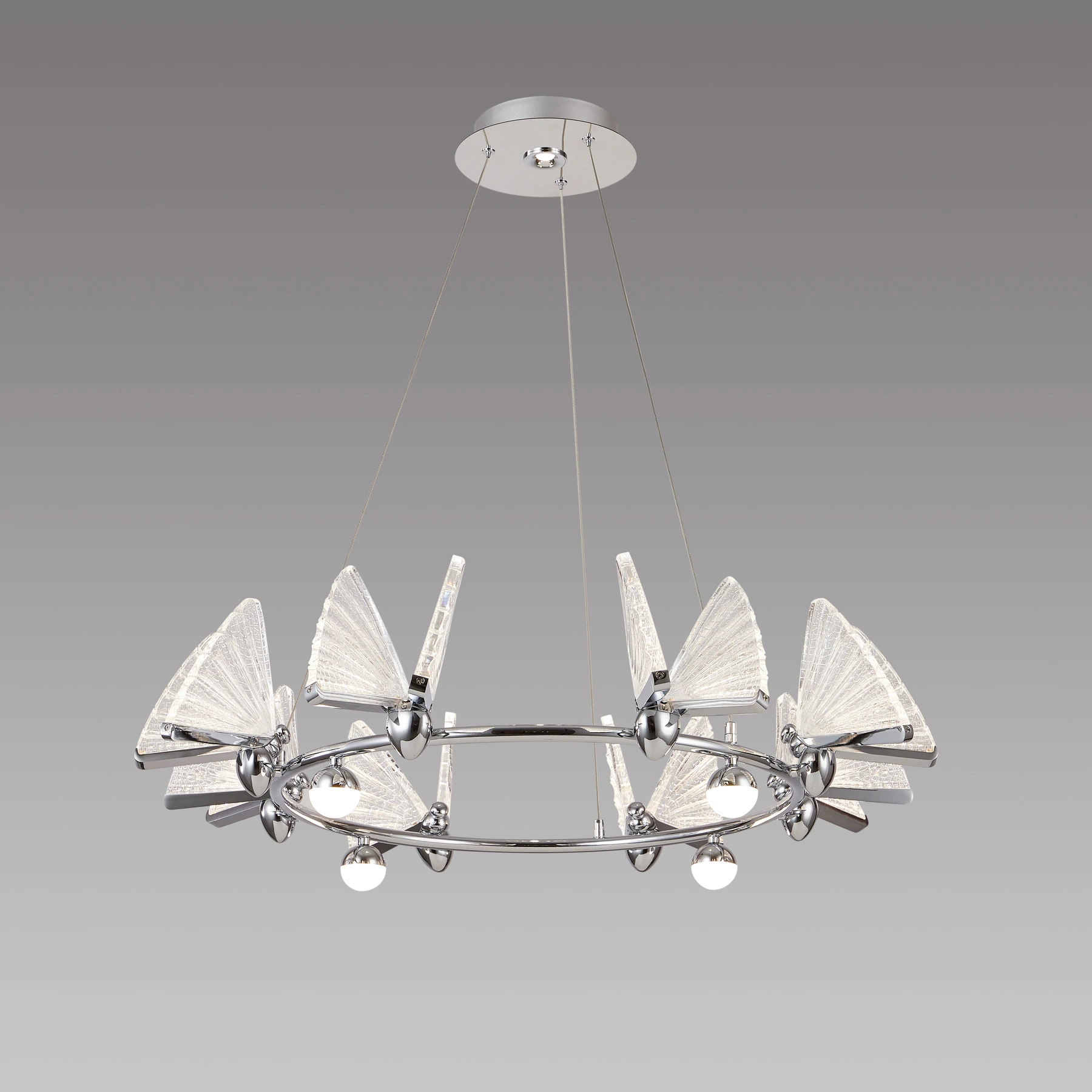 Chandelier 6819/8+4 Chrome