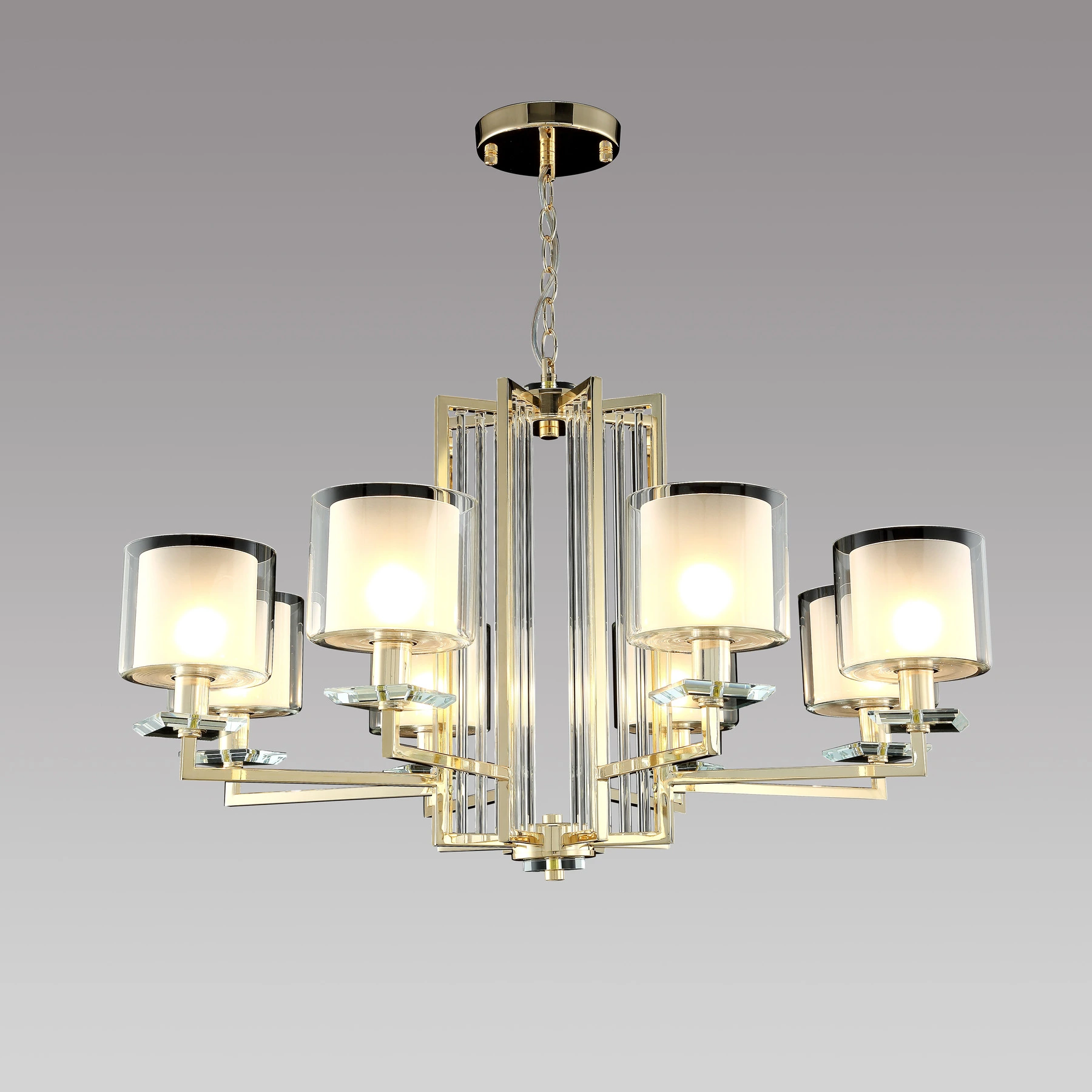 Chandelier 5078/8 F-Gold