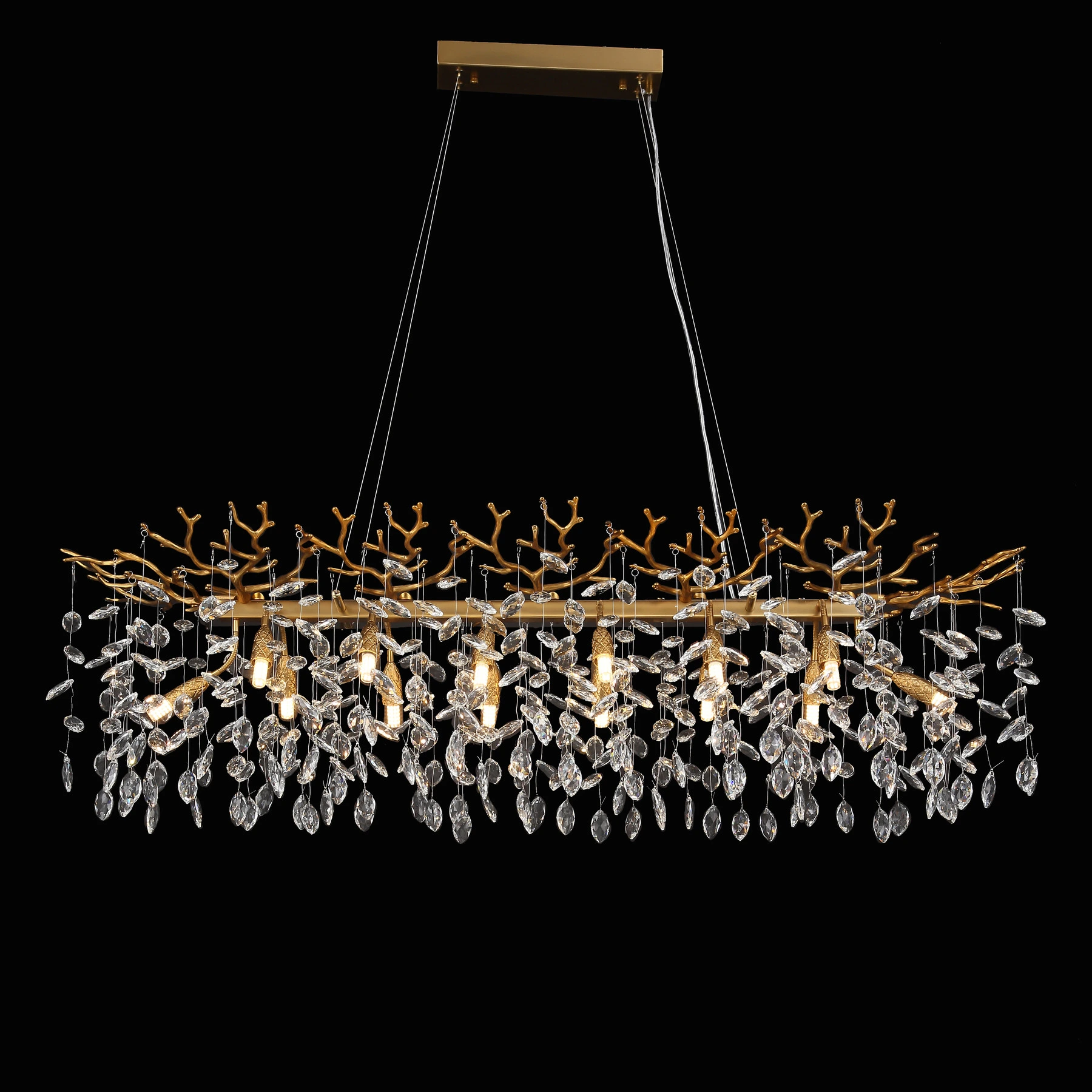 Chandelier 6004/L120 Copper