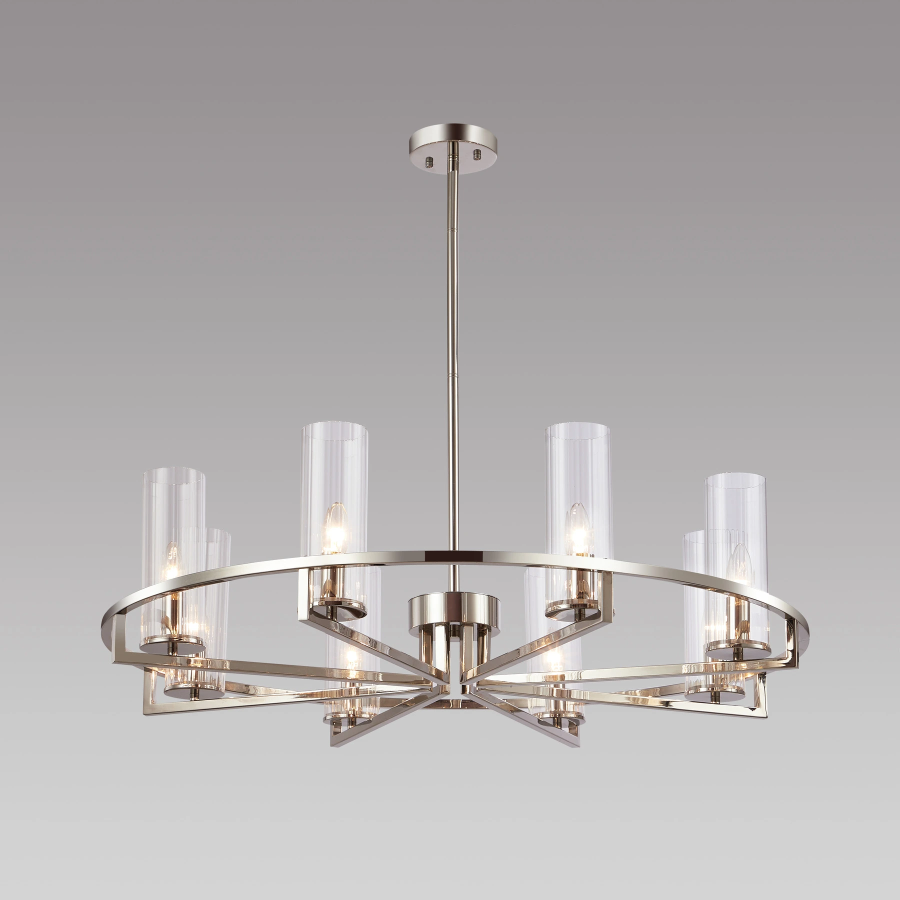 Chandelier 6806/8 Nickel