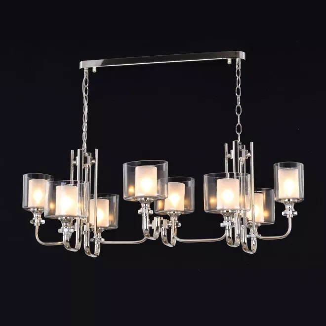 Chandelier 5195/8 Long Nickel