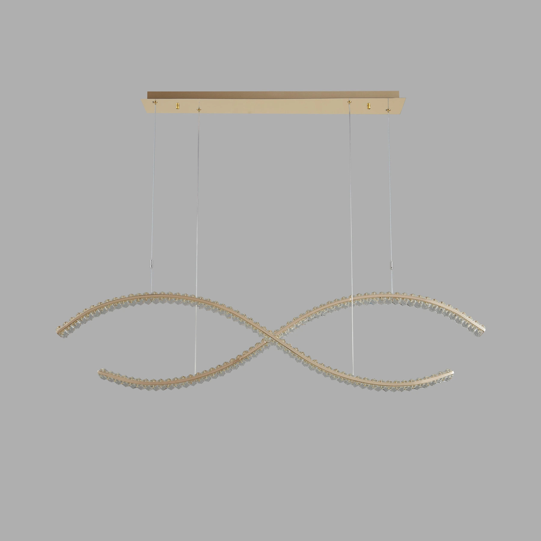 Chandelier 5001/L1400 S-gold. Photo 2