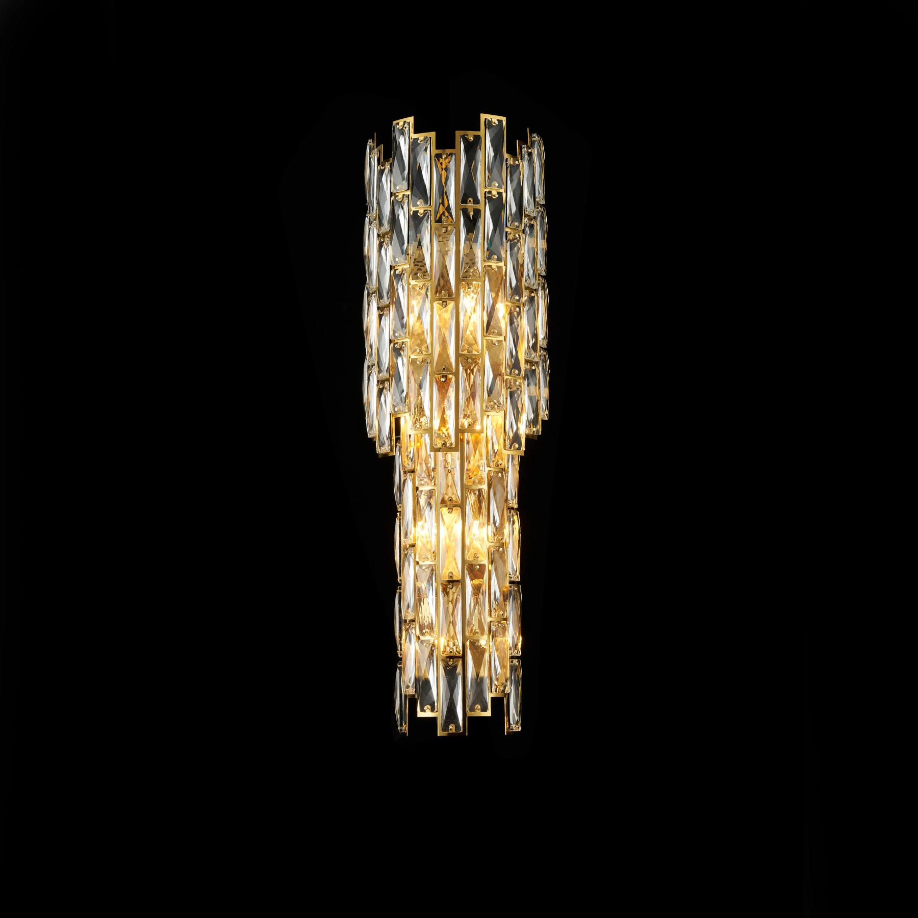 Wall sconce 8107/W210*610 Titanium gold