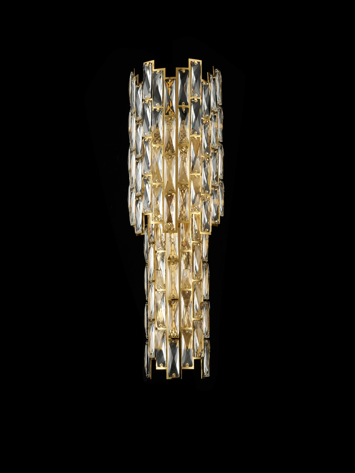 Wall sconce 8107/W210*610 Titanium gold. Photo 2
