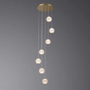 Люстра 6805/7P S-gold