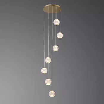 Люстра 6805/7P S-gold