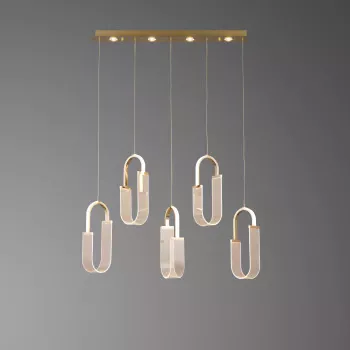 Chandelier 2301/5L F-gold