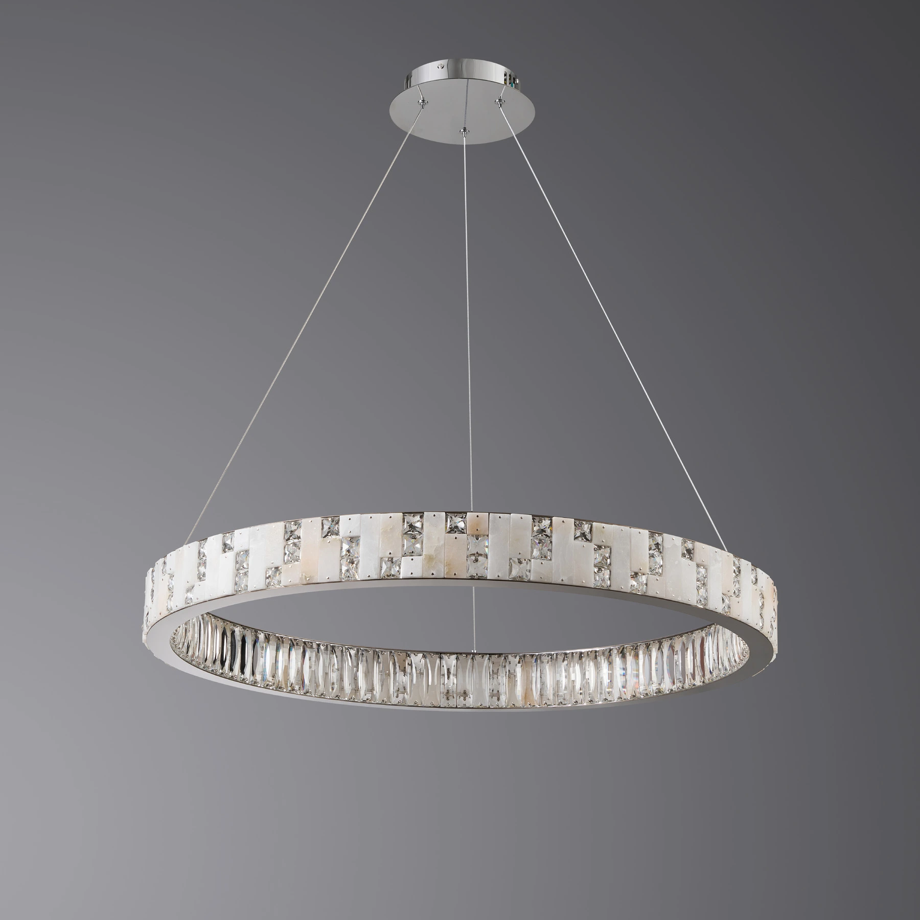 Chandelier 8123/800 Chrome. Photo 2