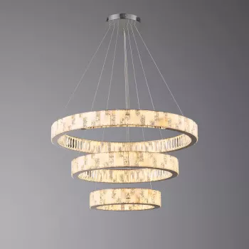 Люстра 8123/80+60+40 Chrome (One point)