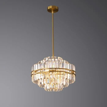 Люстра 5550/D550 Brushed brass