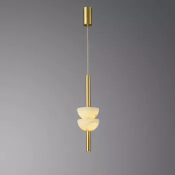 Pendant light 5653/1P Brushed brass