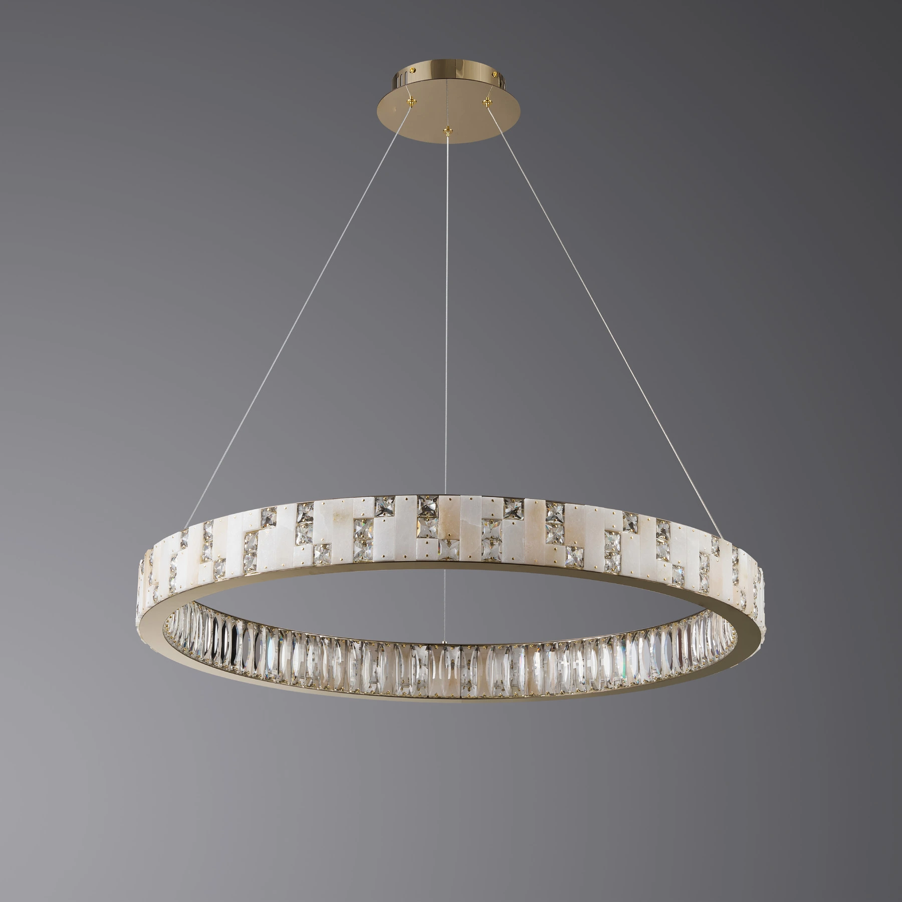 Chandelier 8123/800 F-gold. Photo 2