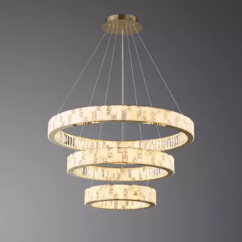 Люстра 8123/80+60+40 F-gold (One point)