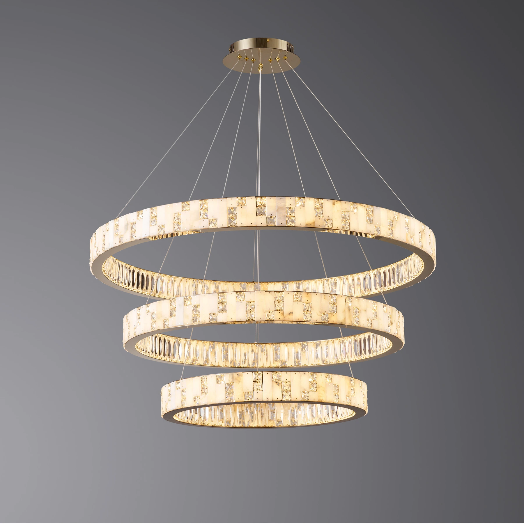 Chandelier 8123/100+80+60 F-gold