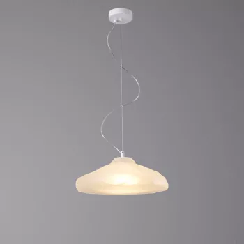 Pendant light 5655/D350 White frosted
