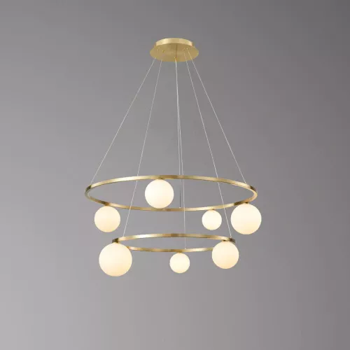 Люстра 6880/60+80 Sand gold (One base)