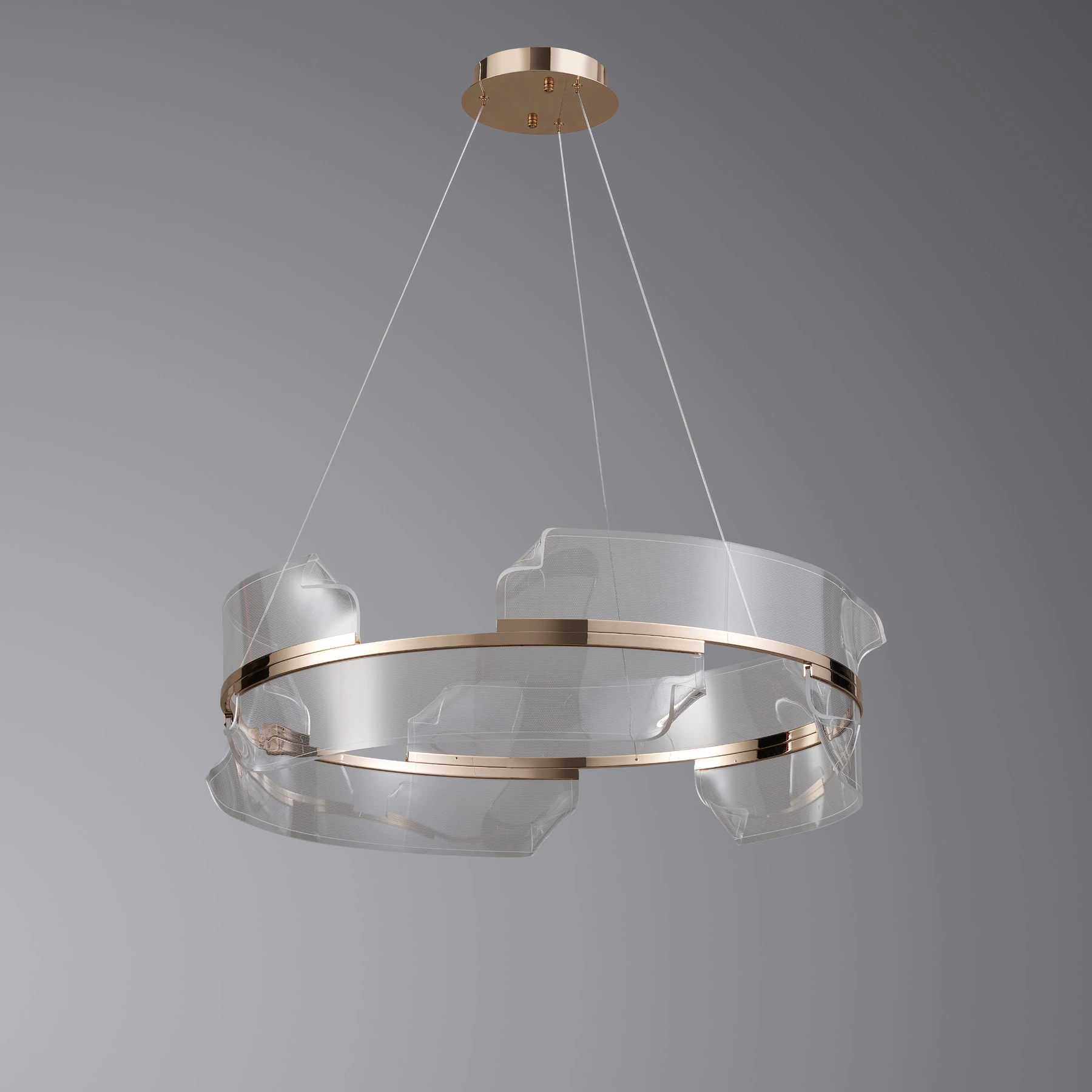 Chandelier 2036/800 F-gold. Photo 2