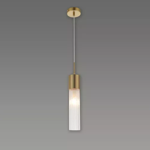 Pendant light 2087/1P Titanium gold
