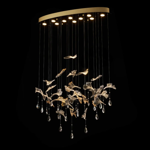 Chandelier 8125/L1000*W300 F-gold
