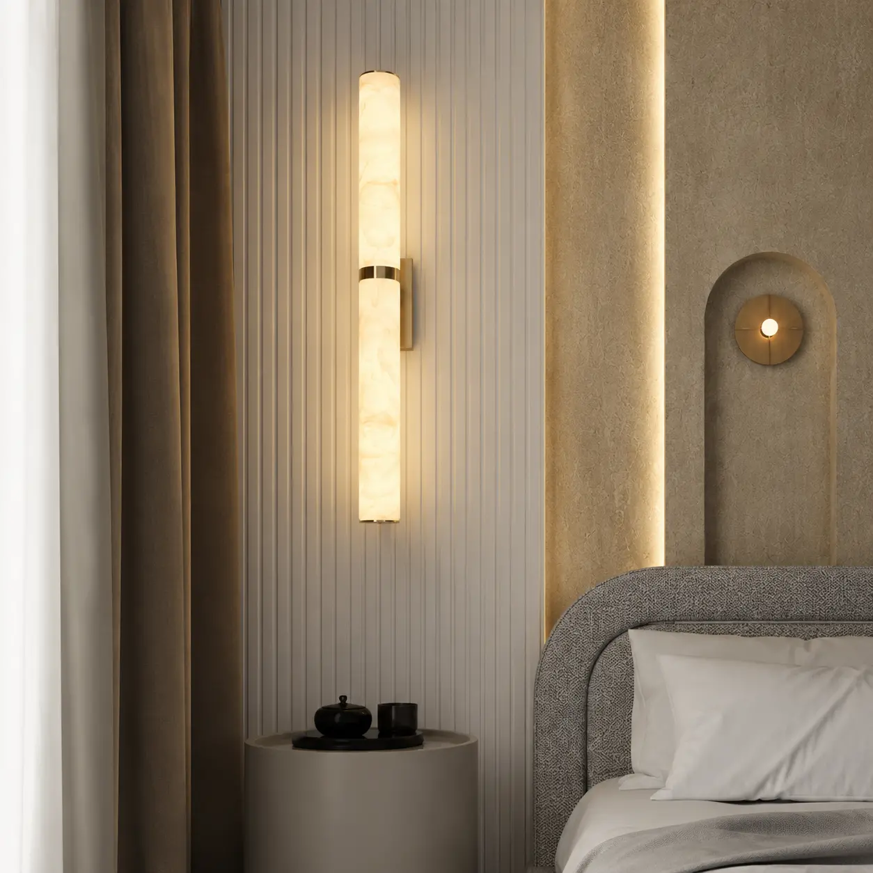 Бра 8301/H600 Brushed brass. Фото 4