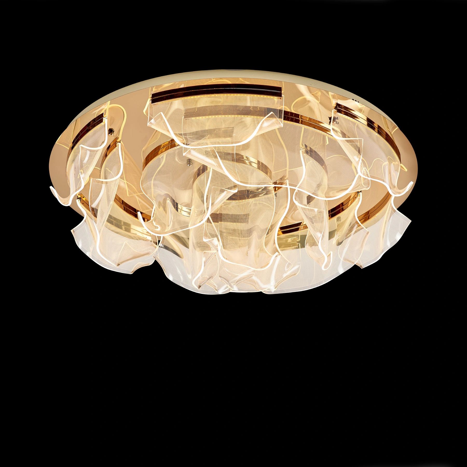 Chandelier 2037/1000 F-gold. Photo 2