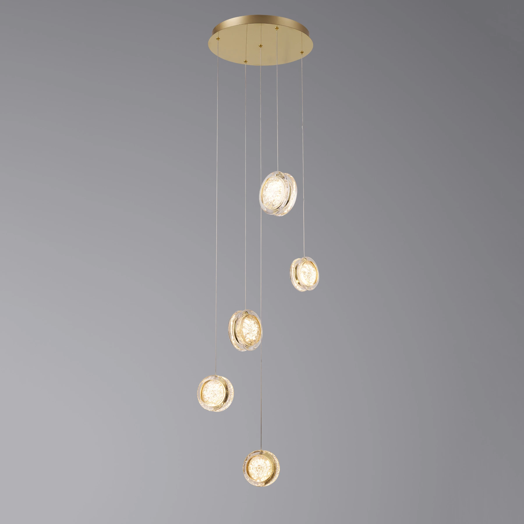 Люстра 2248/5P S-gold