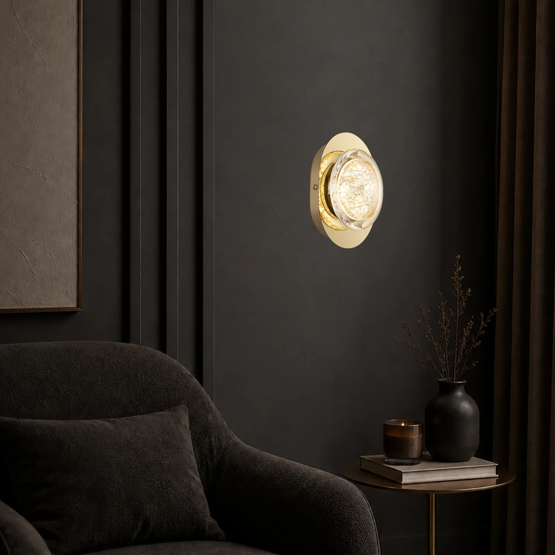Wall sconce 2248/W S-gold. Photo 3