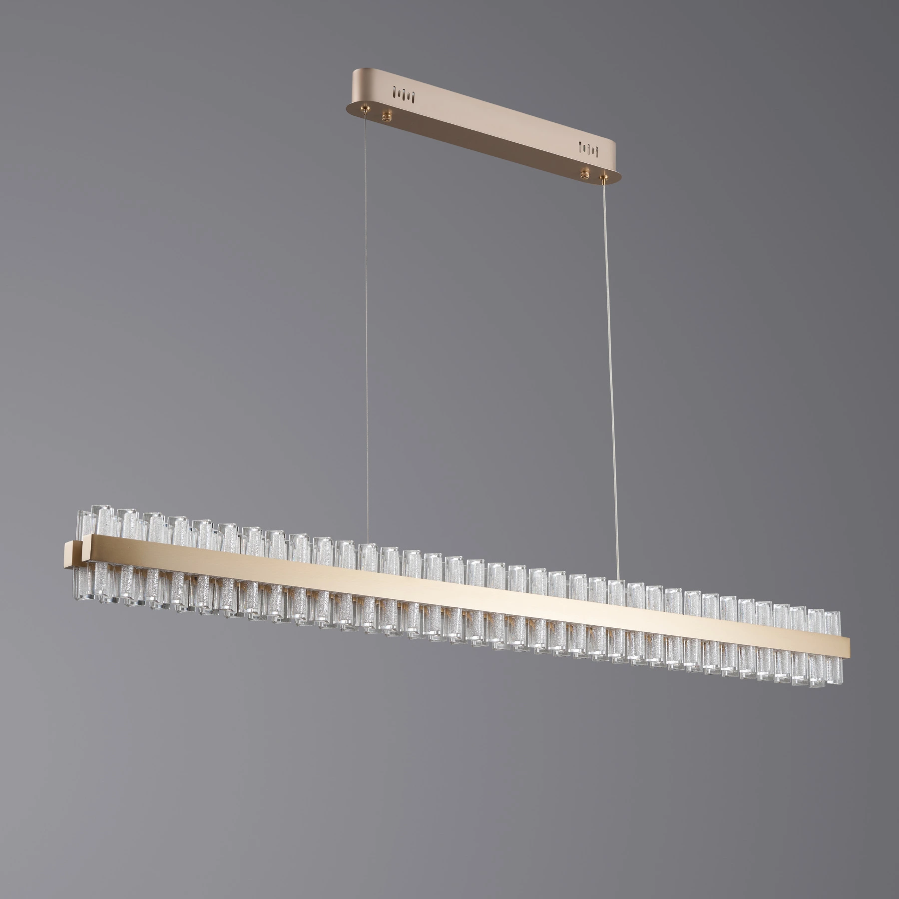 Chandelier 9892/L1500*75 Champagne gold. Photo 2