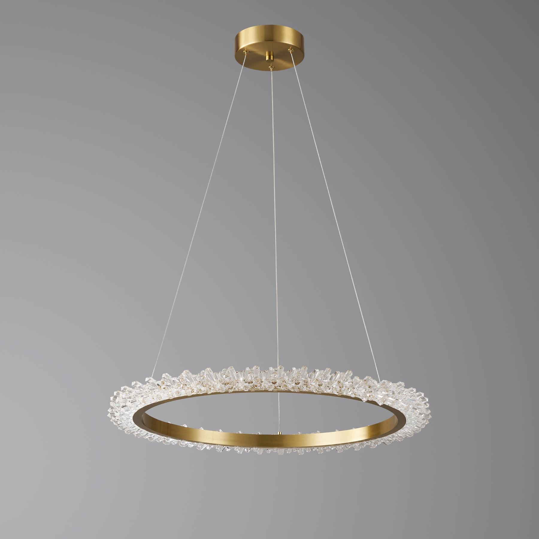 Chandelier 2283/600 Brushed brass. Photo 2