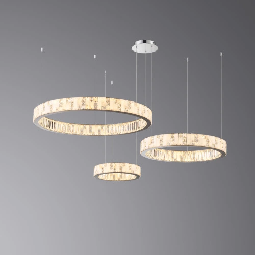 Chandelier 8123/80+60+40 Chrome (Point fixing)