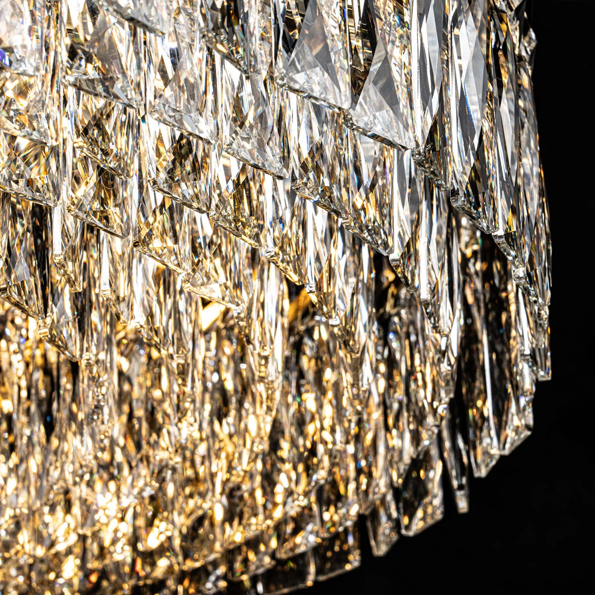 Chandelier 1068/800 Titanium gold. Photo 4