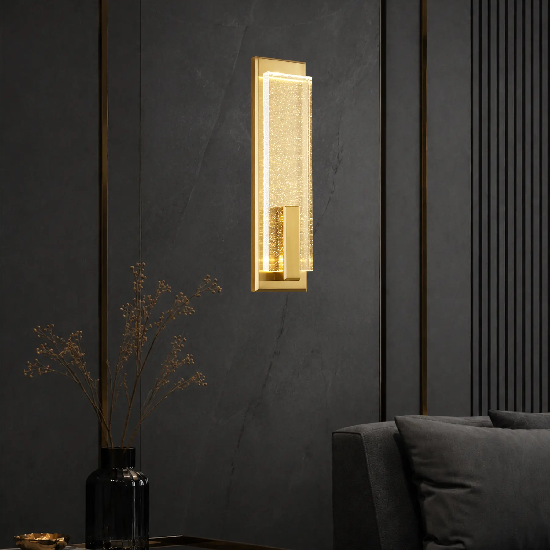 Бра 2110/1W Brushed brass. Фото 3