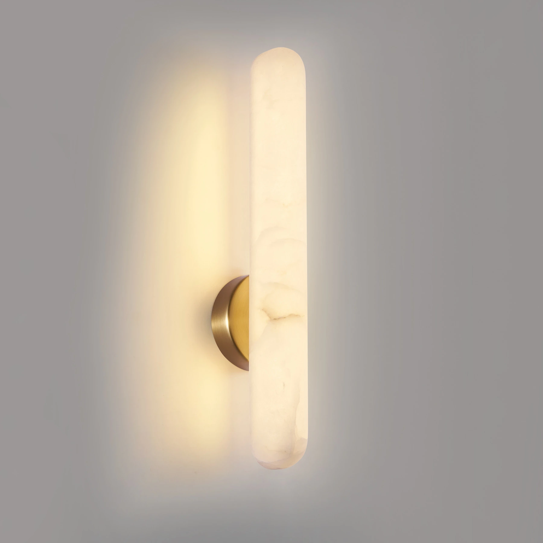 Бра 8306/H430 Brushed brass