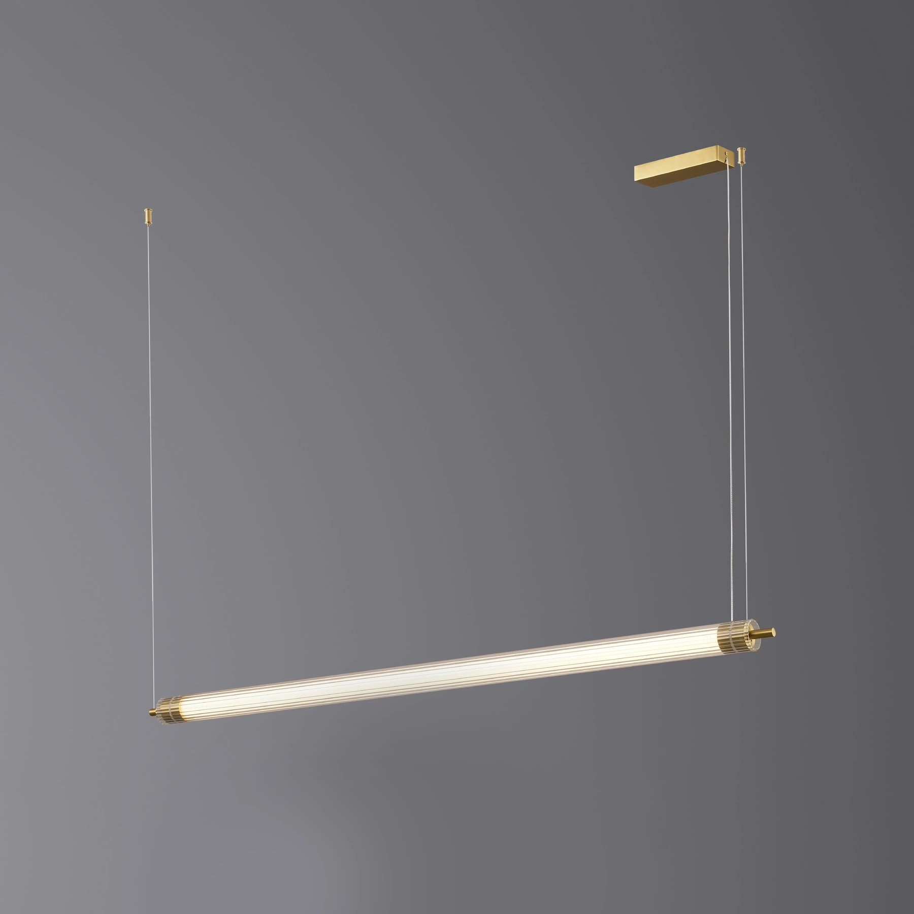 Люстра 8308/L120 Brushed brass