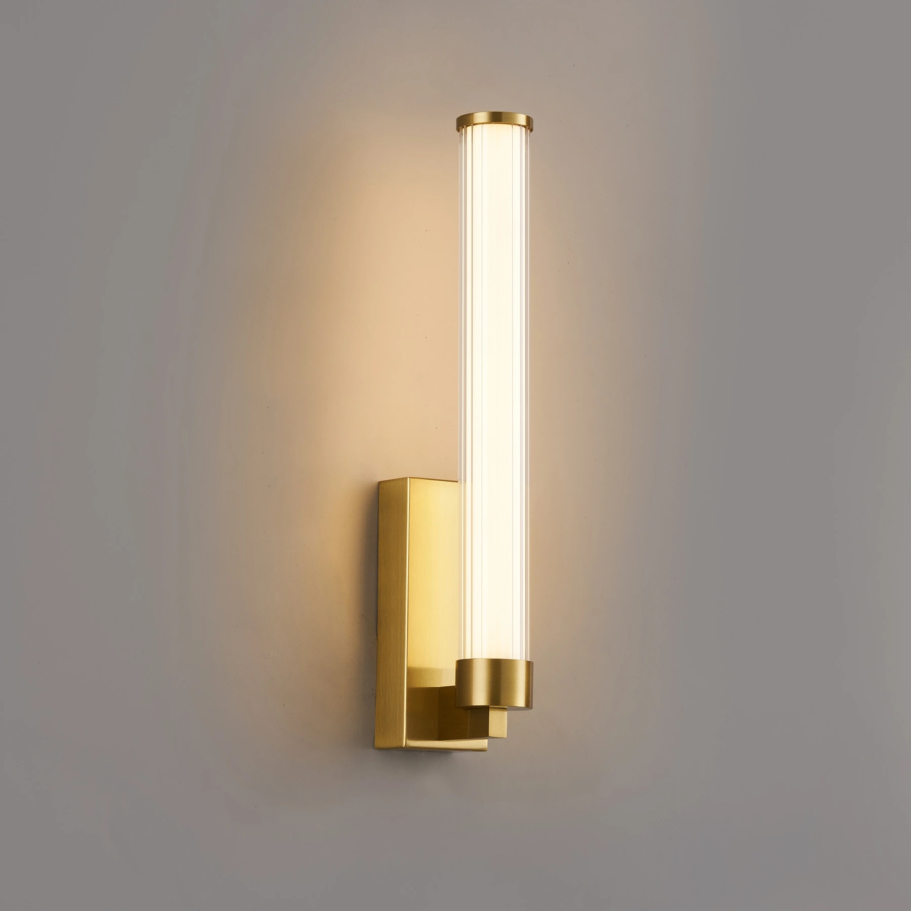 Бра 8308/1W Brushed brass