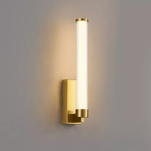 Бра 8308/1W Brushed brass