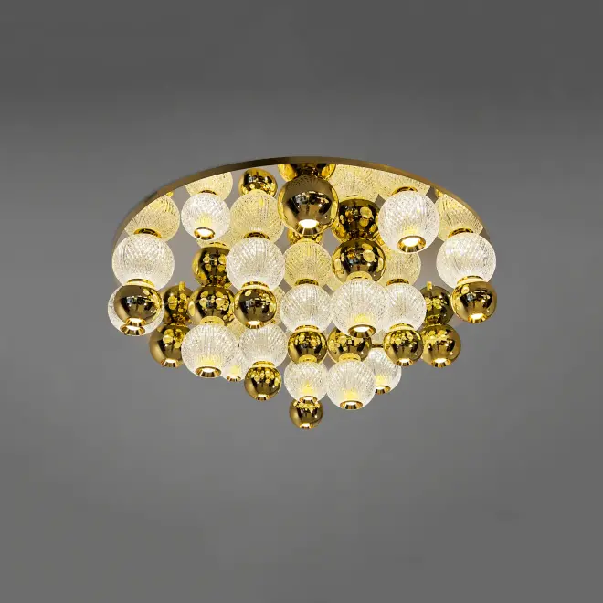 Люстра 6807/19SQ S-gold