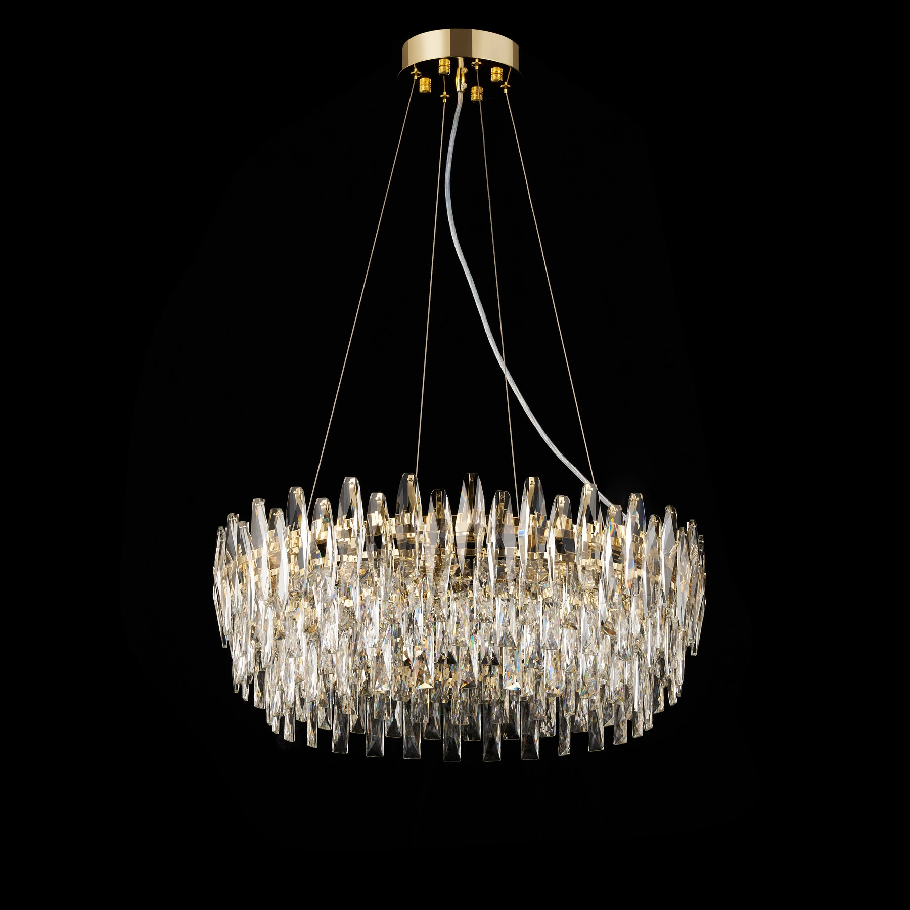 Chandelier 1155/600 H-gold. Photo 3