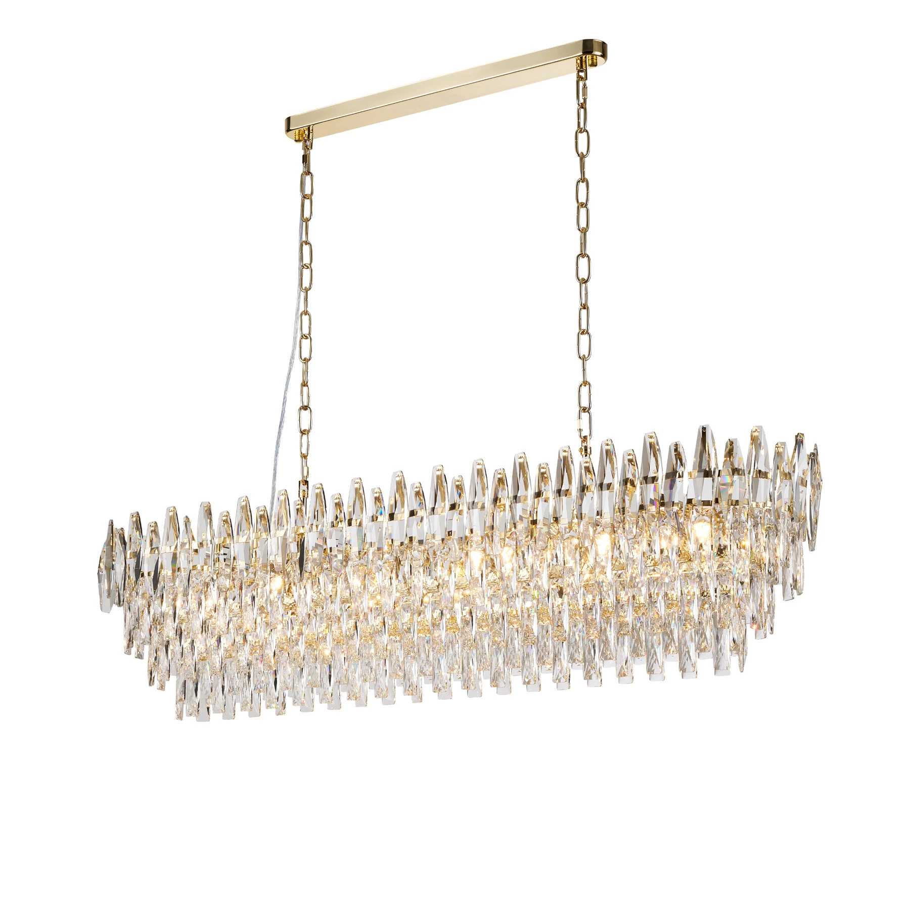 Сhandelier 1155/L1200 H-gold. Photo 2