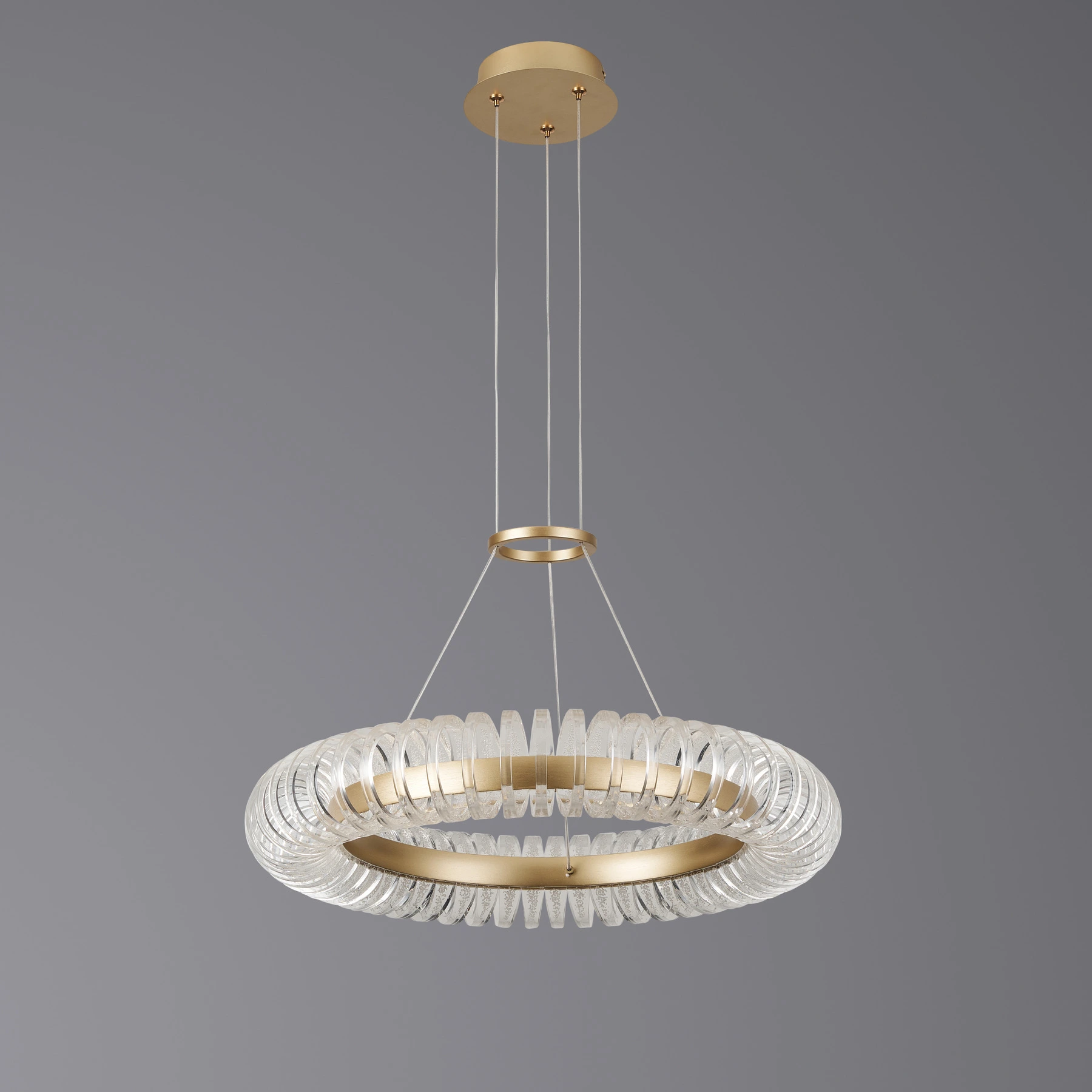Chandelier 2303/600 Brushed Gold. Photo 2