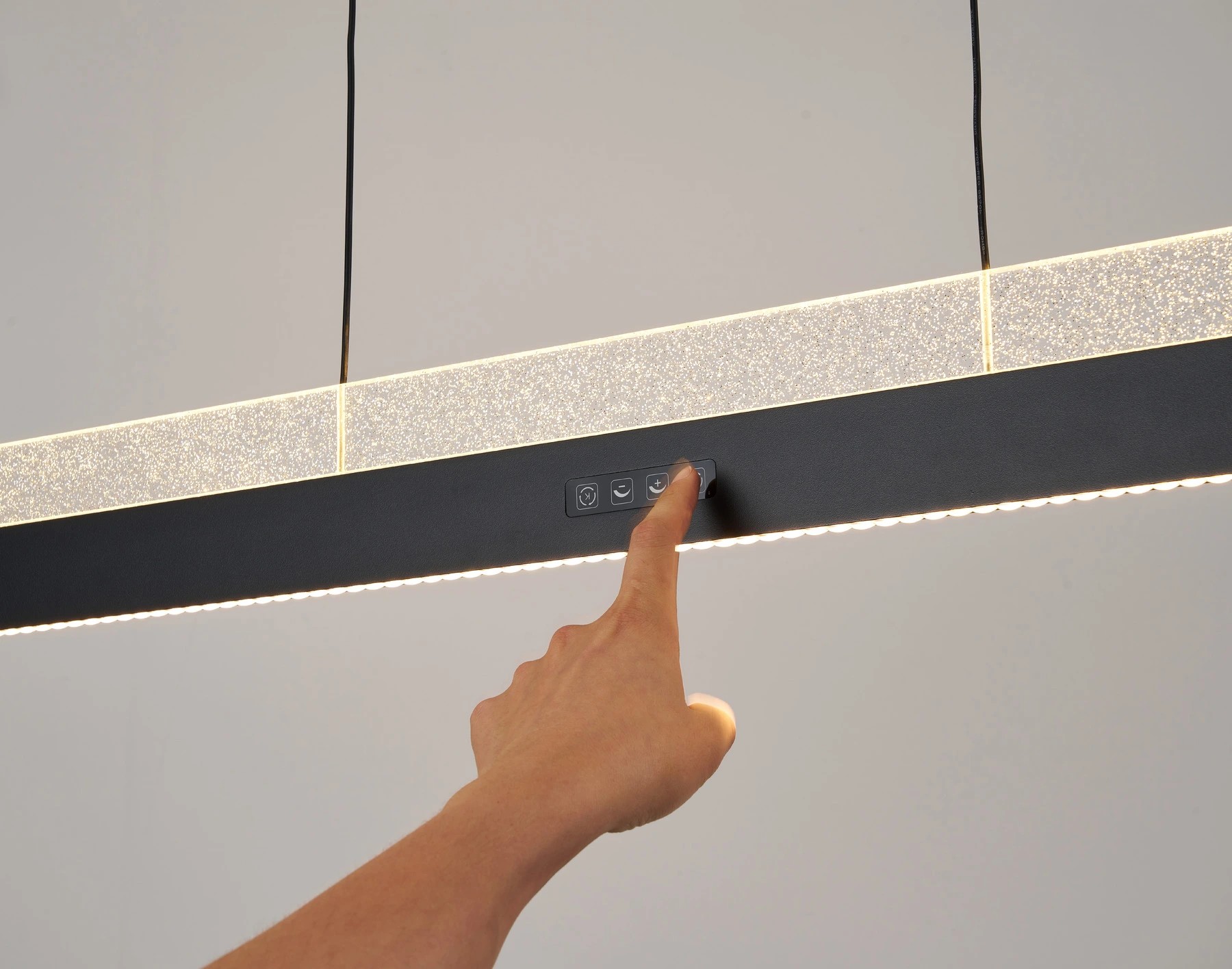 Chandelier 2306/L1200 Sand Black . Photo 2