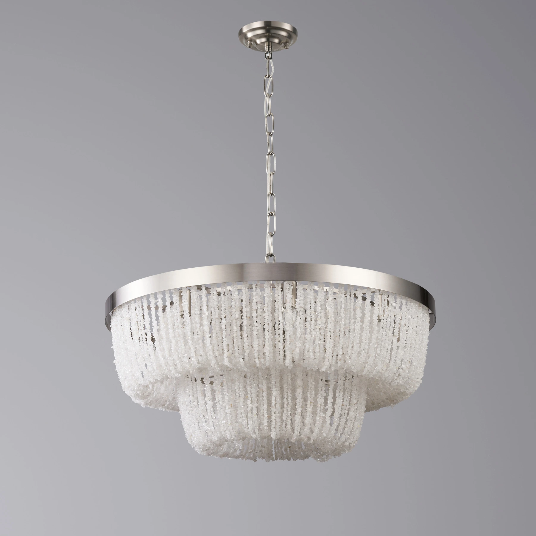 Люстра 8320/800 Satin nickel. Фото 2